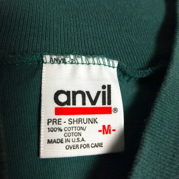 5/$30 Forest Green Mock Neck Long Sleeve Top - Picture 3 of 3